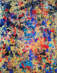 Abstract color pattern