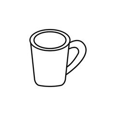 coffee cup, casual lunch icon. Can be used for web, logo, mobile app, UI, UX