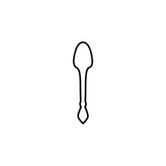 Dessert spoon icon. Can be used for web, logo, mobile app, UI, UX