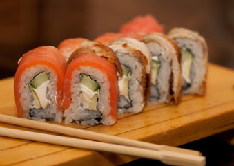 japan traditional food - roll 