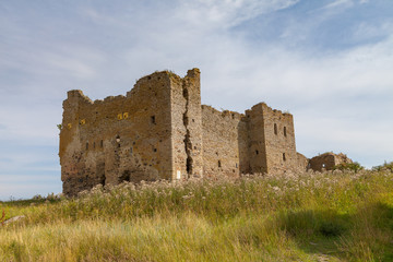 Ruins of a castle Toolse in Estonia. Earlier Tolsburg or Vredeborch.