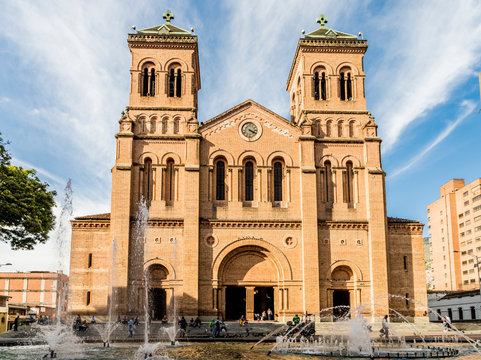 The Metropolitan Cathedral of Medellin, Medellin, Colombia