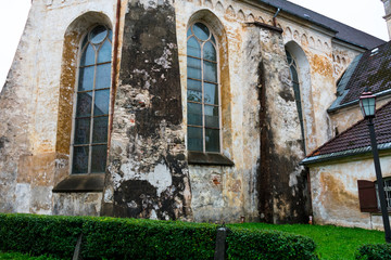 Fototapeta na wymiar St. John's Church (Sveta Jana baznica). Cesis, Latvia