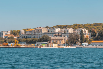 Obraz premium view of pula in croatia