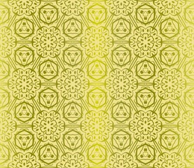 Modern Decorative seamless Abstract geometric pattern. Vector colored illustration. paper for scrapbook.