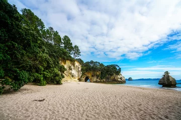 Türaufkleber the cave of the cathedral cove beach,coromandel,new zealand 3 © Christian B.