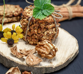 cookies made from oat flakes