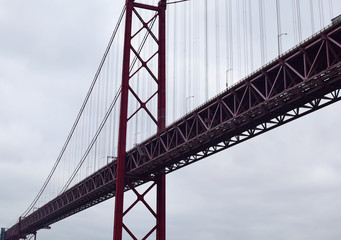 25th April Bridge, Lisbon, Portugal