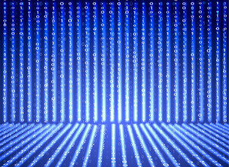 Matrix background. Vector illustration