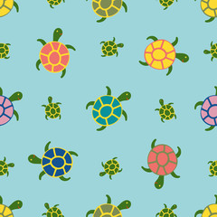 Turtles Flat Pattern
