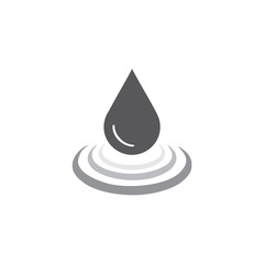 abstract water drop icon