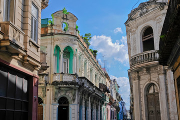 Fototapeta na wymiar Stadtansicht, Straßenszene, Havanna, Kuba