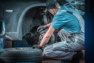 Car Mechanic at Work