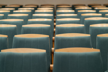 Fototapeta premium Armchairs in an empty room.