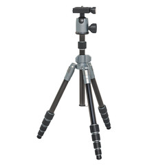 Tripod for camera or camcorder, 3D rendering