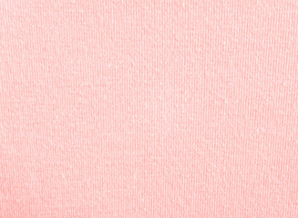 Coral cotton knitwear fabric