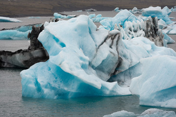Jökulsárlón ice lake in Iceland © Micha