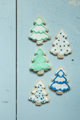 Christmas Cookie Christmas Trees 