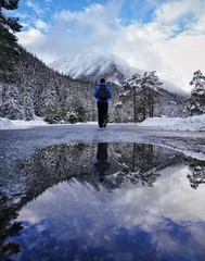 reflet montagne 
