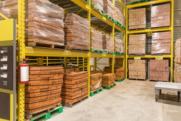 Warehouse of materials