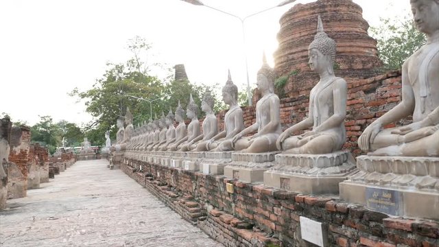 タイ王国　アユタヤ　/ ワット・ヤイ・チャイ・モンコン/Wat Yai Chai Mongkon