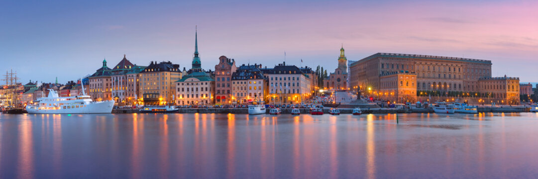 Gamla Stan In Stockholm, Sweden