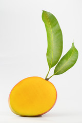 mango fruit isolated on white background