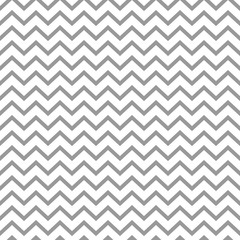 Chevron Seamless Pattern - Graphic gray and white chevron or zig zag pattern