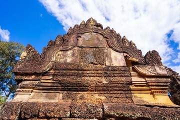 Banteay Srei beautiful temple at angkor