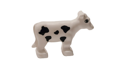 cow plastic toy