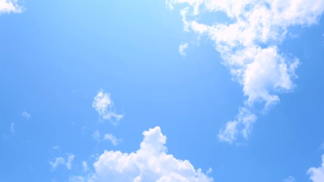青空と雲（8月）