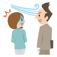 ハゲ　薄毛　突風