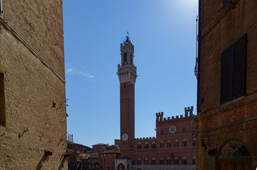 Fototapeta premium Campo square in Siena