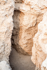 A deep cave near the Duqm town of Oman