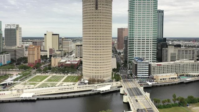 Tampa FL Aerial 2018 Downtown 202