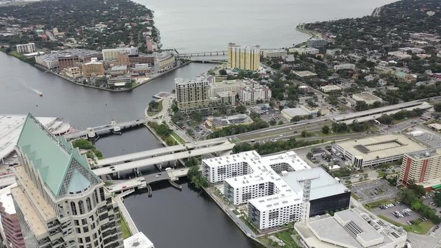 Tampa FL Aerial 2018 Downtown 226