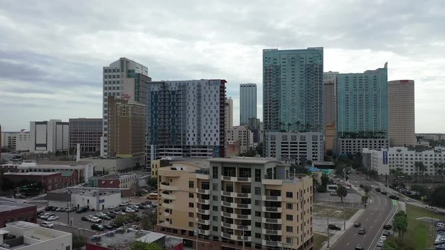 Tampa FL Aerial 2018 Downtown 229