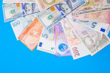 money background close up