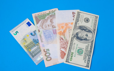 money background close up