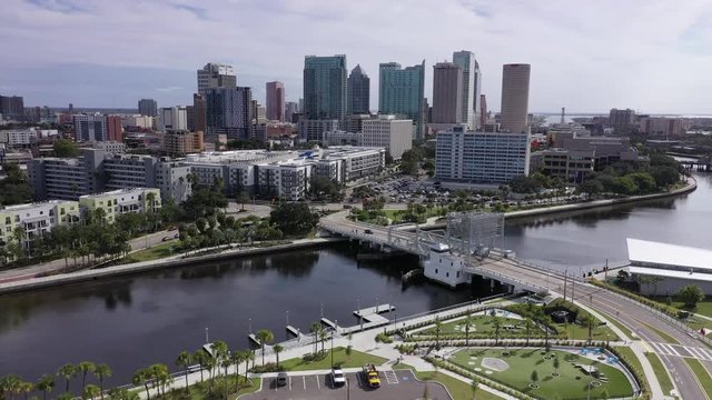 Tampa FL Aerial 2018 Downtown 262