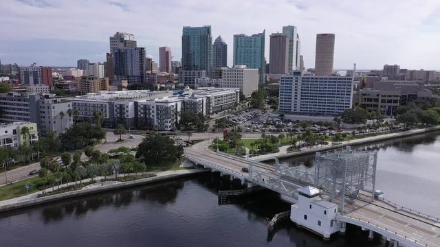 Tampa FL Aerial 2018 Downtown 261