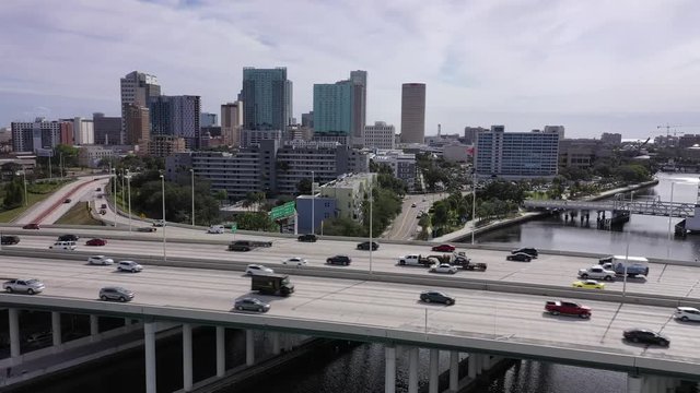 Tampa FL Aerial 2018 Downtown 264