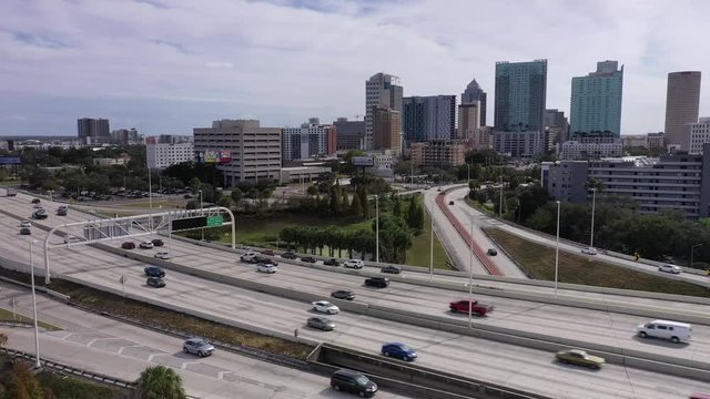 Tampa FL Aerial 2018 Downtown 265