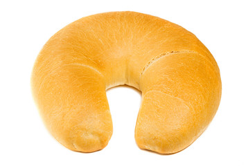 Crescent rolls isolated on white background © ihorhvozdetskiy