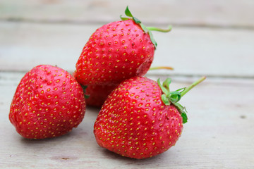 natural organic strawberries