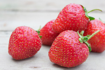 natural organic strawberries
