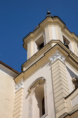 Fototapeta na wymiar Piedimonte Matese, Santa Maria Maggiore Steeple