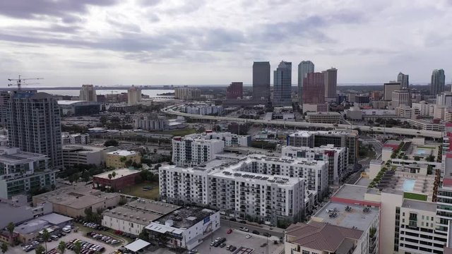 Tampa FL Aerial 2018 Downtown 312