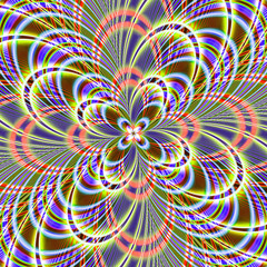 The colors in the series, Fancy paint. Background consists of fractal color texture and is suitable for use in projects on imagination, creativity and design.