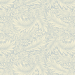 Image of Larkspur by William Morris (1834-1896). Original from The MET Museum. Digitally enhanced by rawpixel. printed on Printed Glass Basin Splashbacks